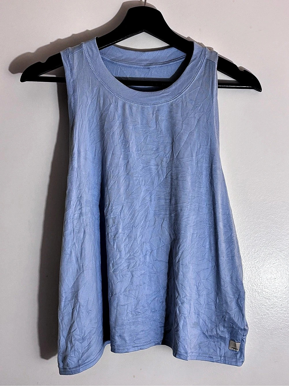 Two Vuori Energy Top Tank White & Blue Large